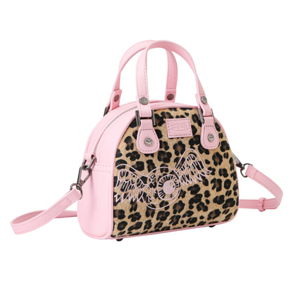 Pink Leopard Bowling Bag