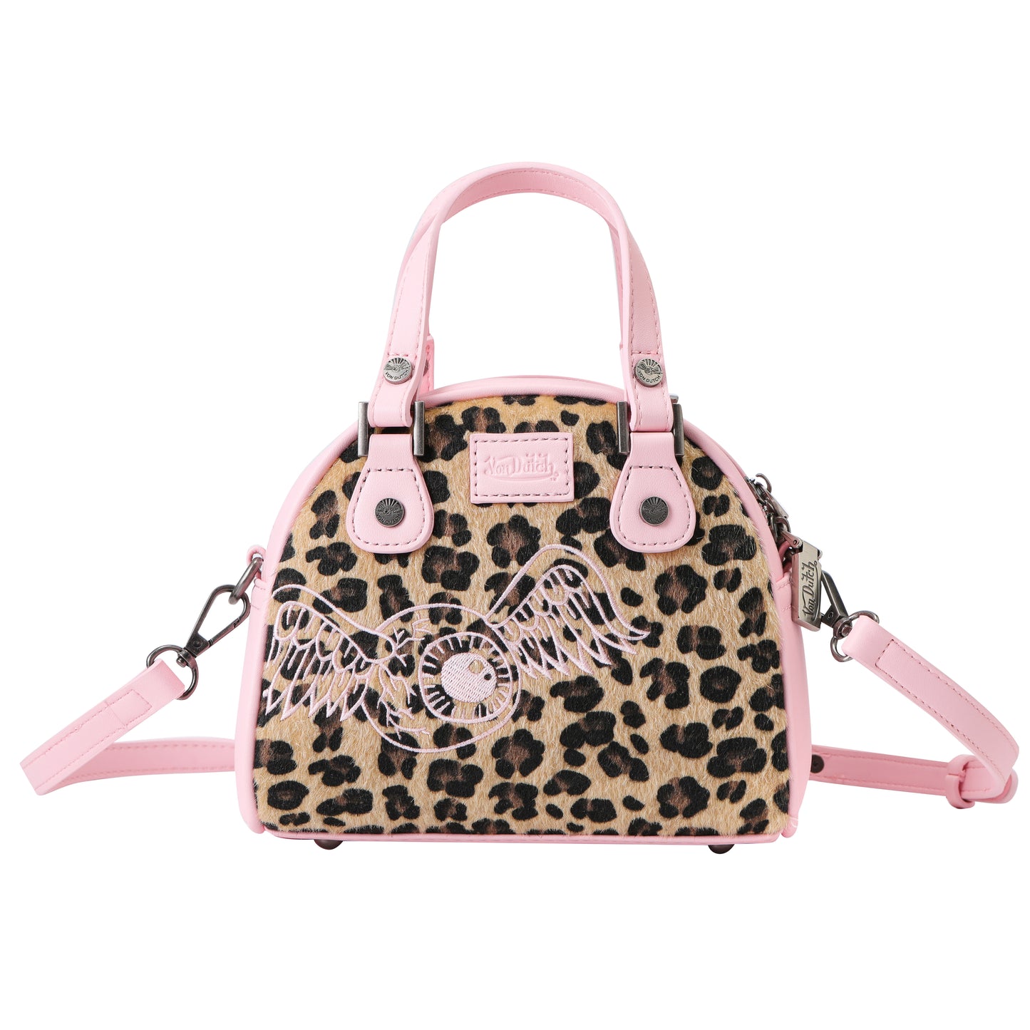 Pink Leopard Bowling Bag