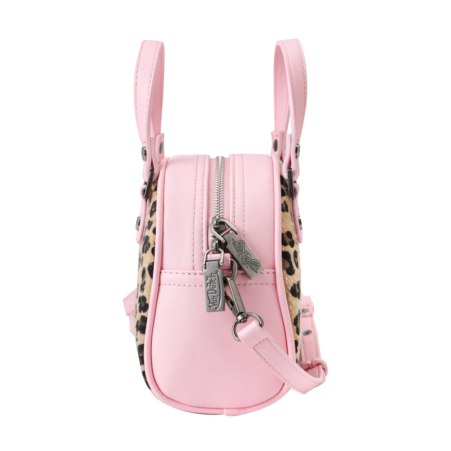 Pink Leopard Bowling Bag