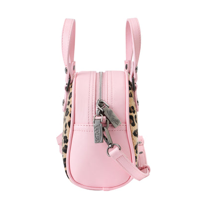 Pink Leopard Bowling Bag