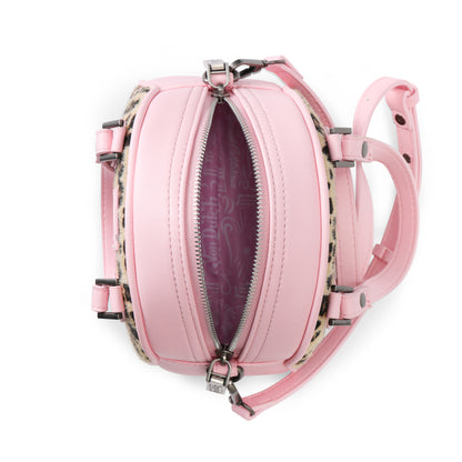 Pink Leopard Bowling Bag