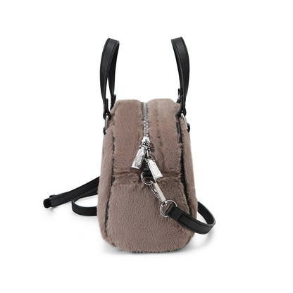 Mocha Furry Bowling Bag