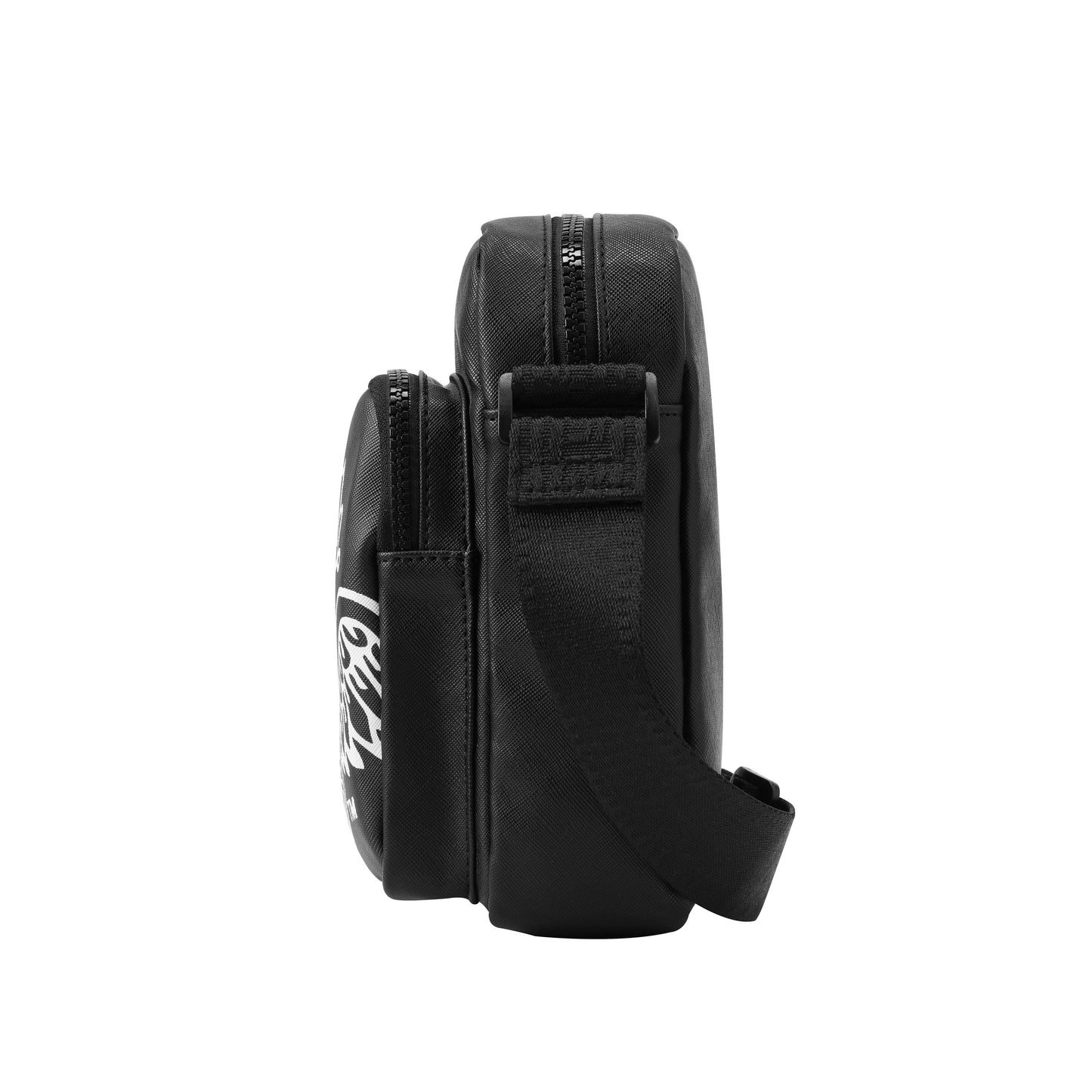 Men's Flying Eye Crossbody Bag - Black