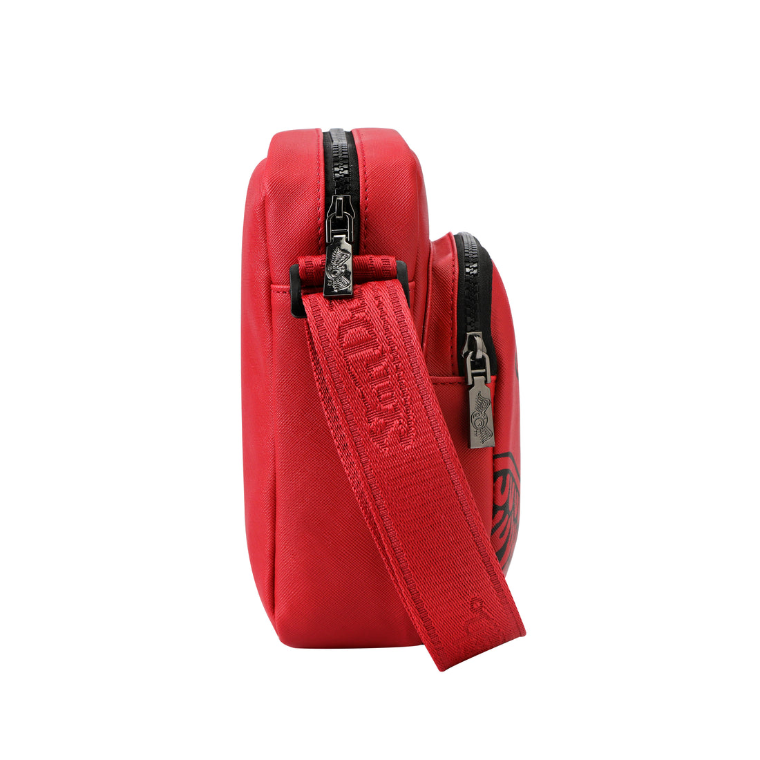 Men's Flying Eye Crossbody Bag - Red — image 7