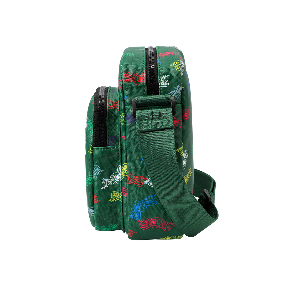 Men's Neon Logo Crossbody Bag - Green — image 4