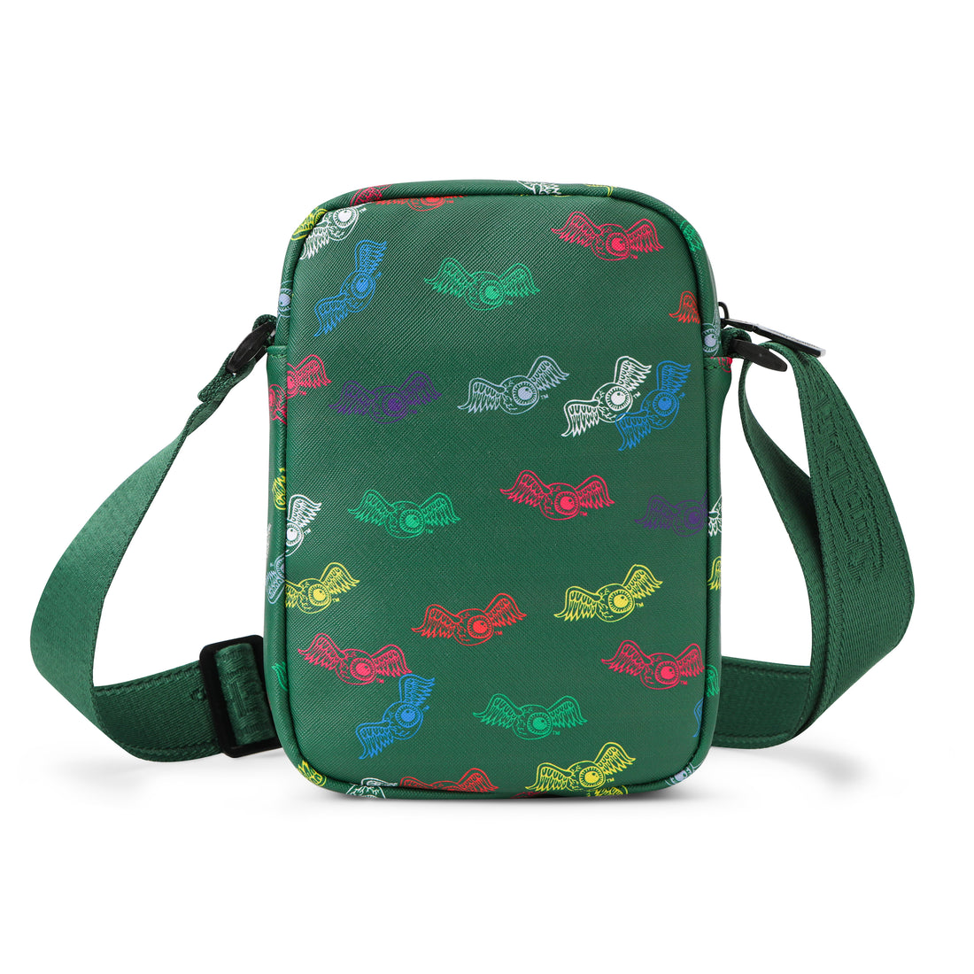 Men's Neon Logo Crossbody Bag - Green — image 6