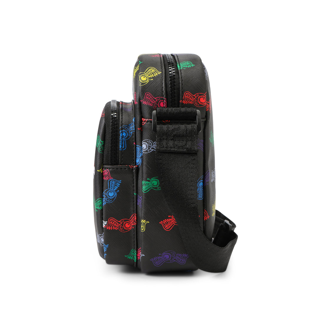 Men's Neon Logo Crossbody Bag - Black — image 4