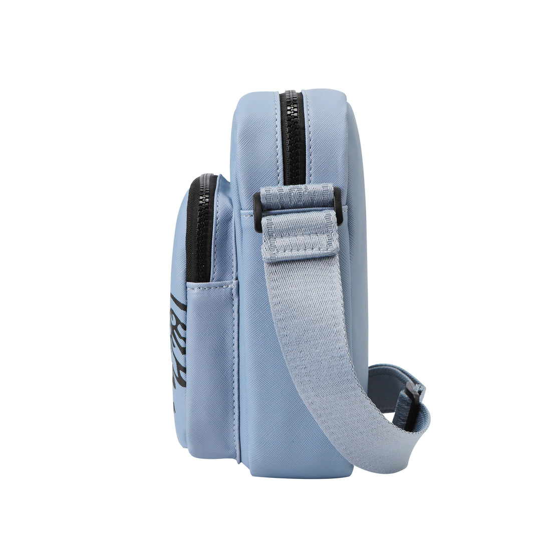 Men's Flying Eye Crossbody Bag - Grey — image 4