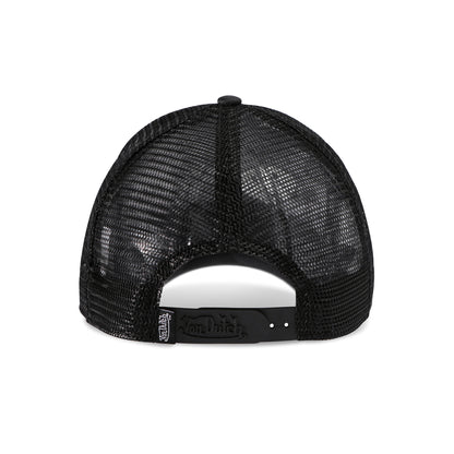 415 Black & Pink Studded Trucker Hat