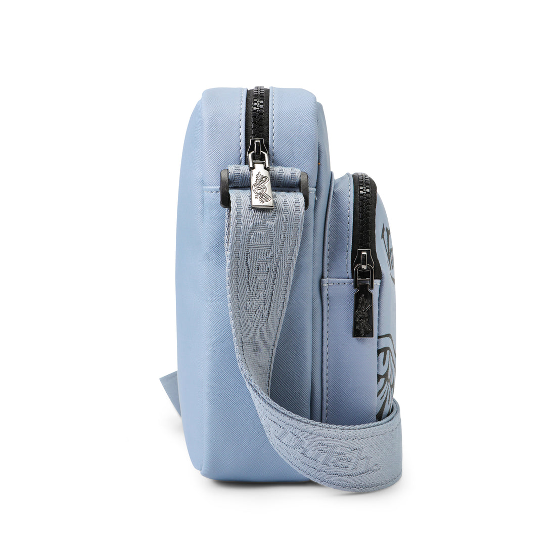 Men's Flying Eye Crossbody Bag - Grey — image 8