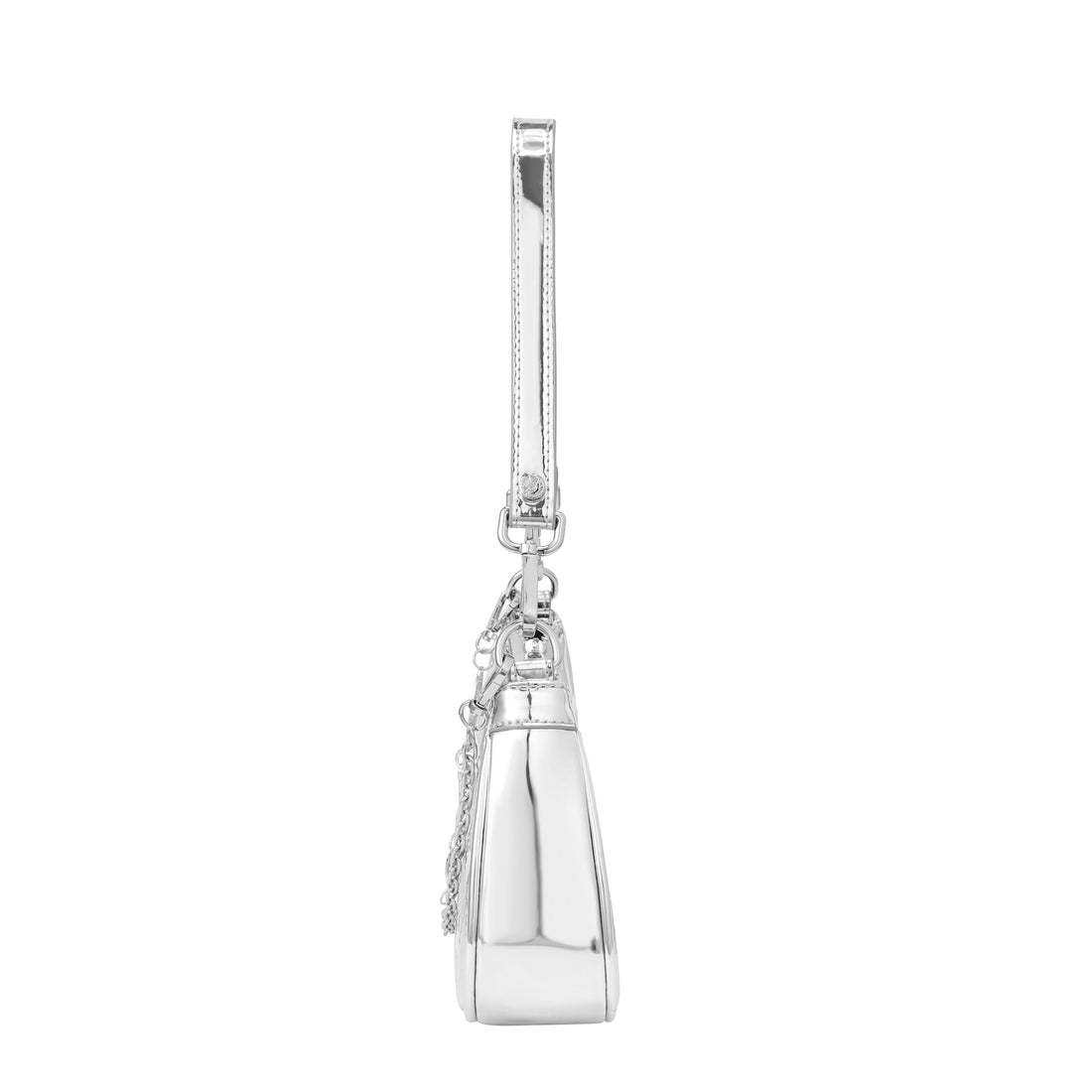 Silver Reflective Shoulder Bag