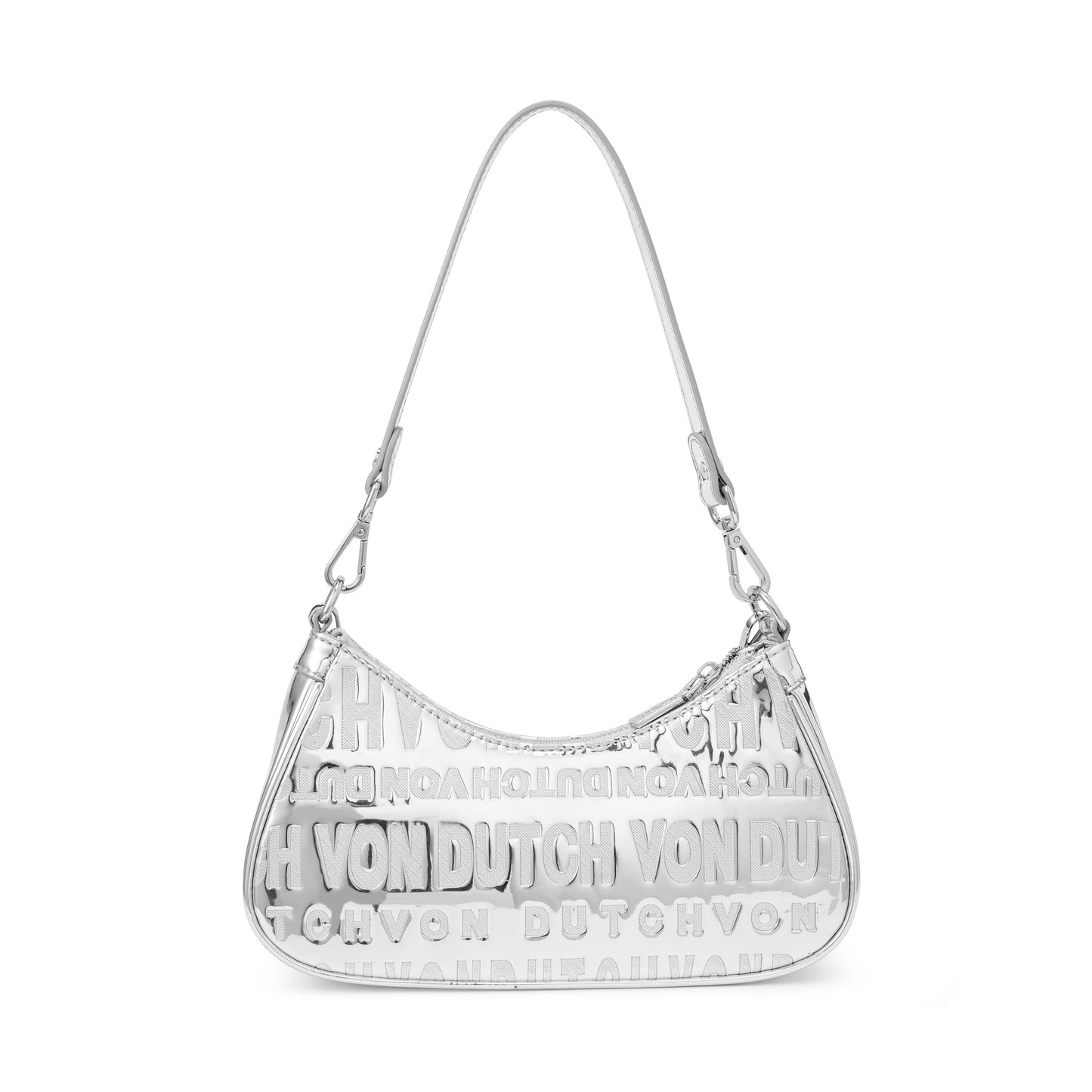 Silver Reflective Shoulder Bag
