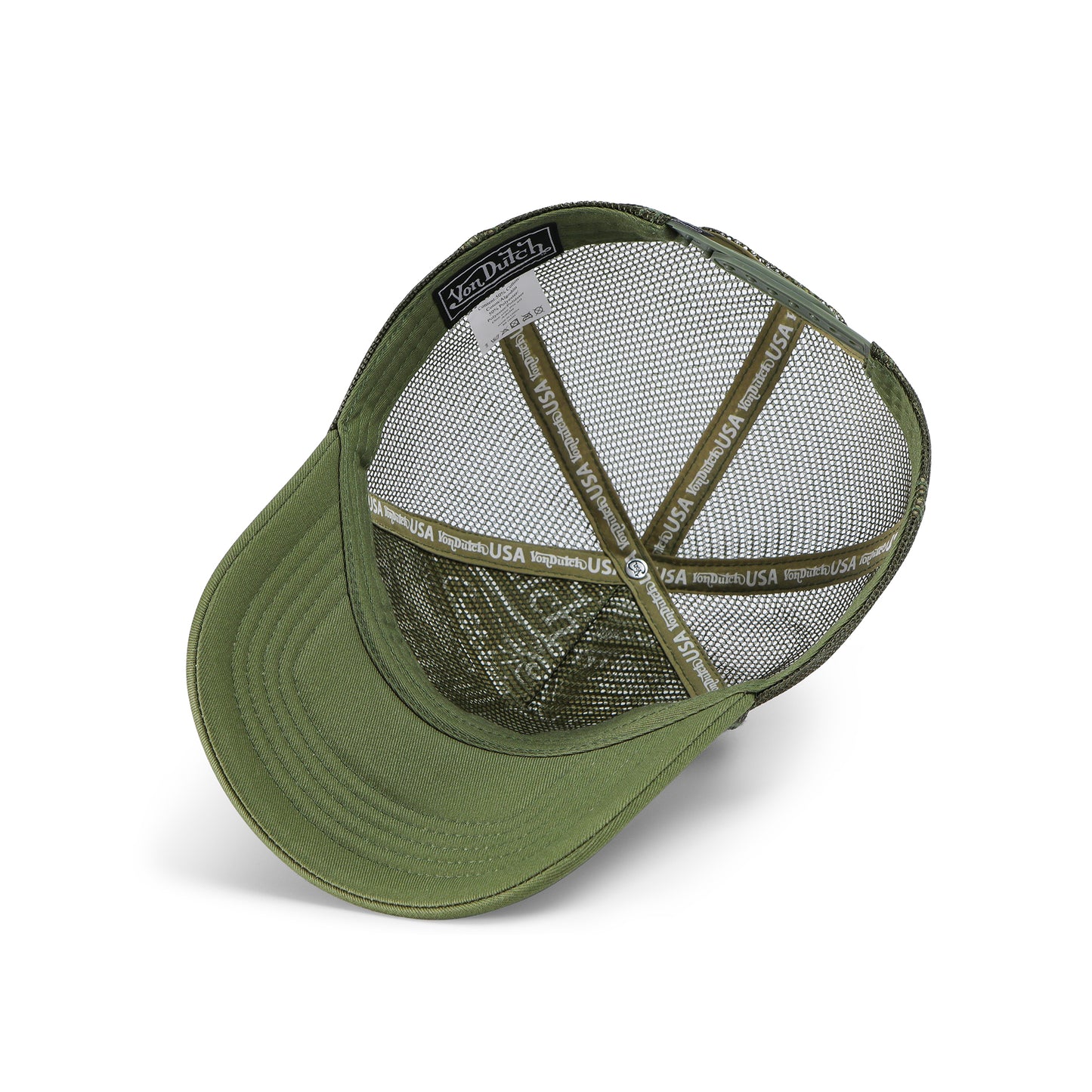 Foam Chopper Trucker Hat - Olive Green