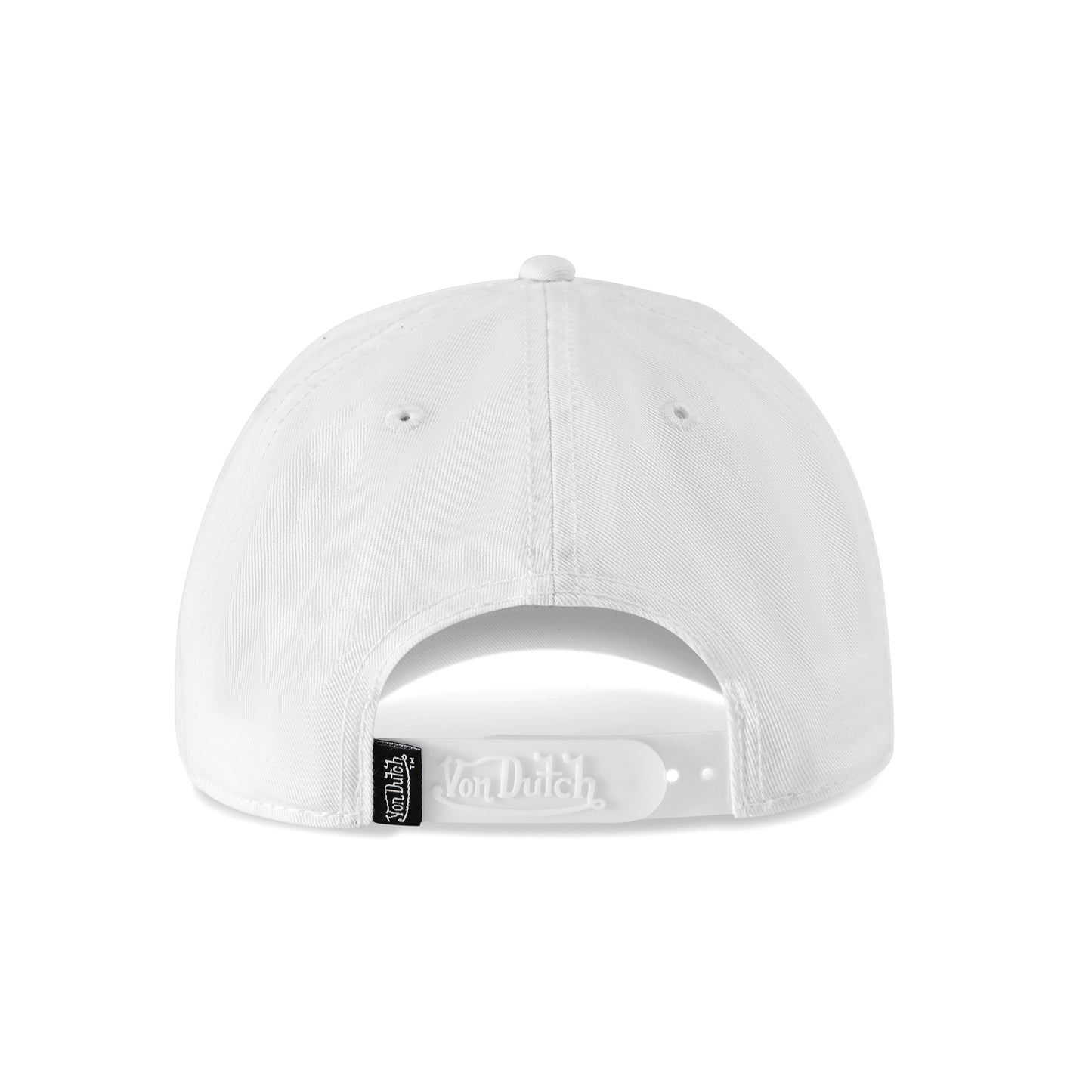 MotoCross Strapback Hat - White