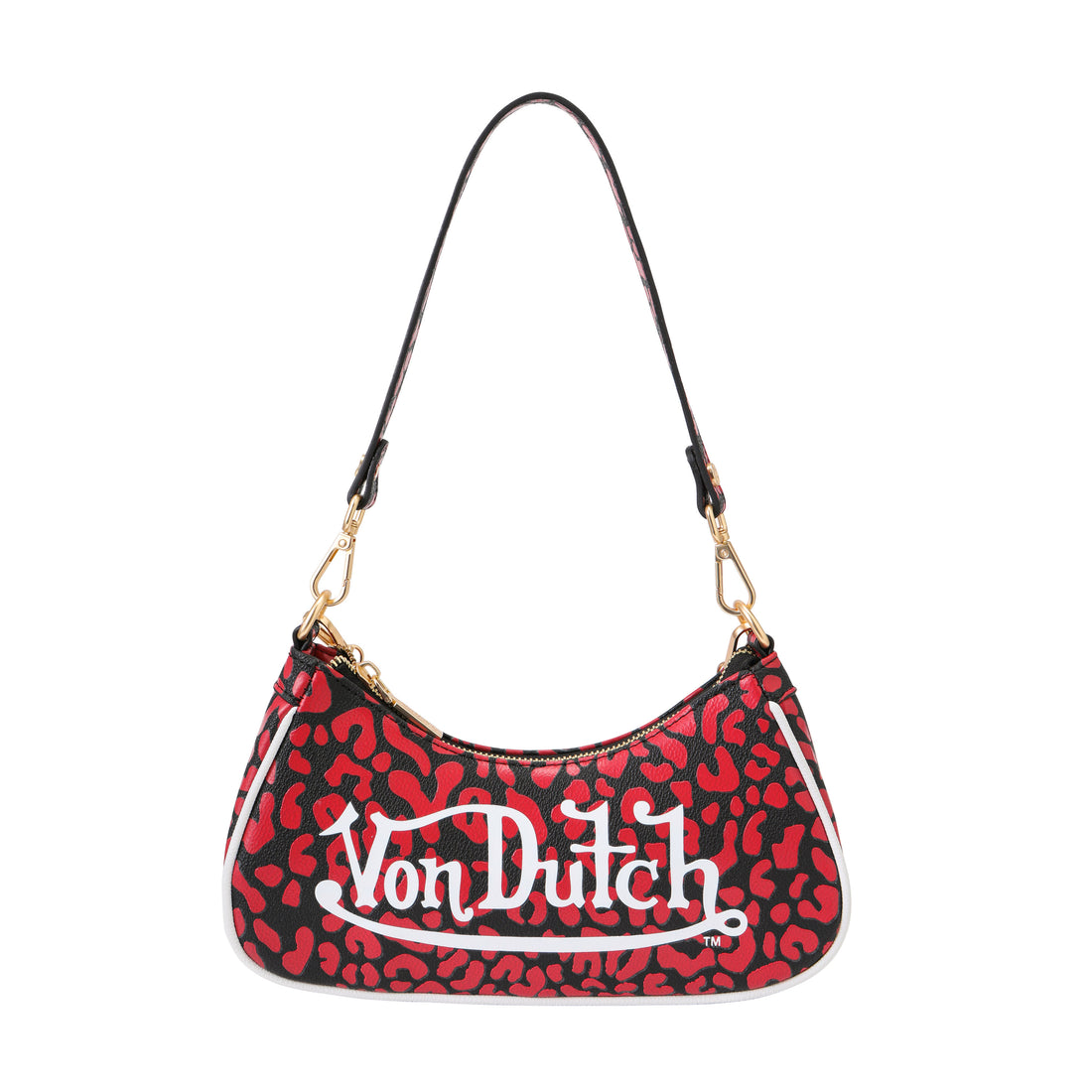 Red Cheetah Shoulder Bag — image 1