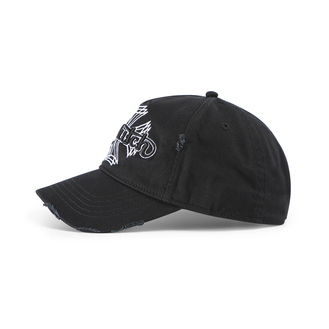 MotoCross Strapback Hat - Black & White — image 3