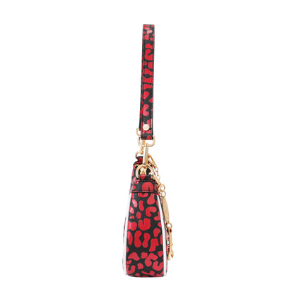 Red Cheetah Shoulder Bag