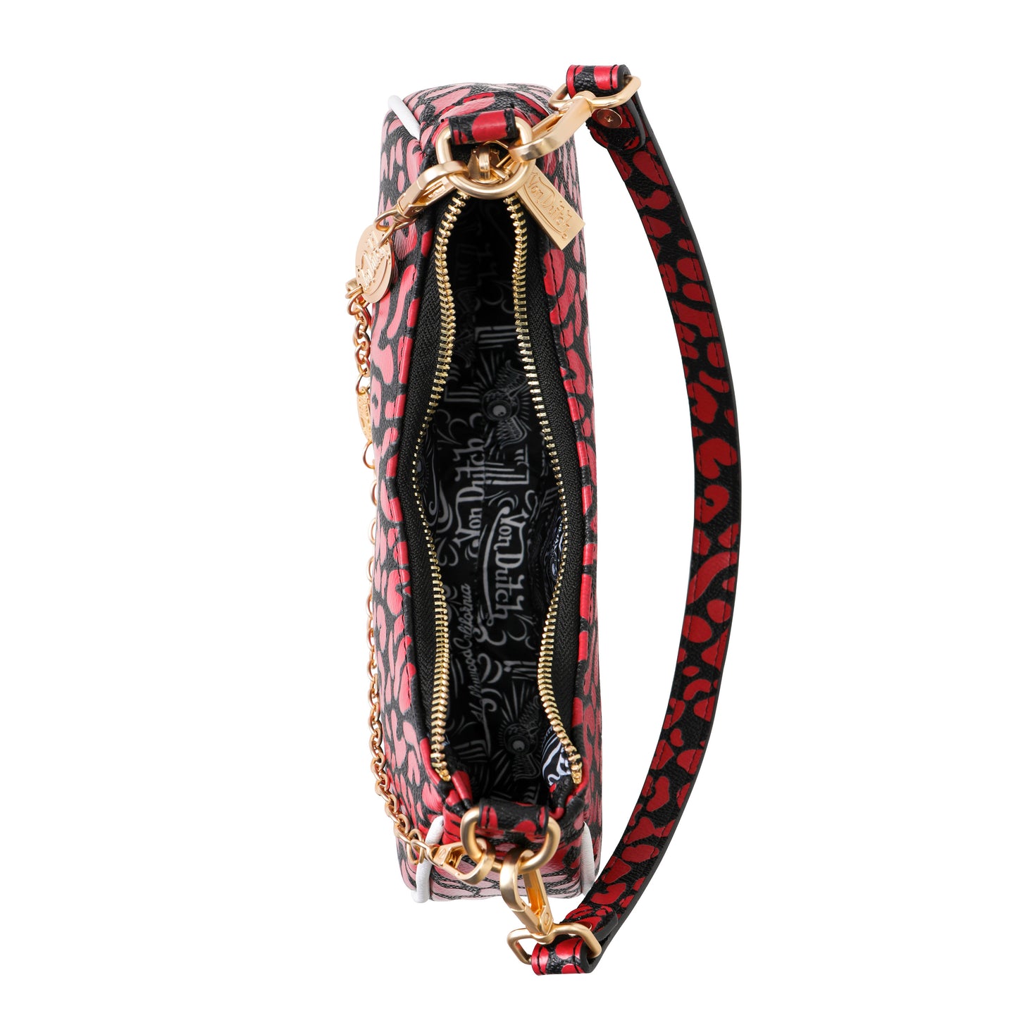 Red Cheetah Shoulder Bag