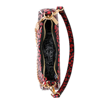 Red Cheetah Shoulder Bag