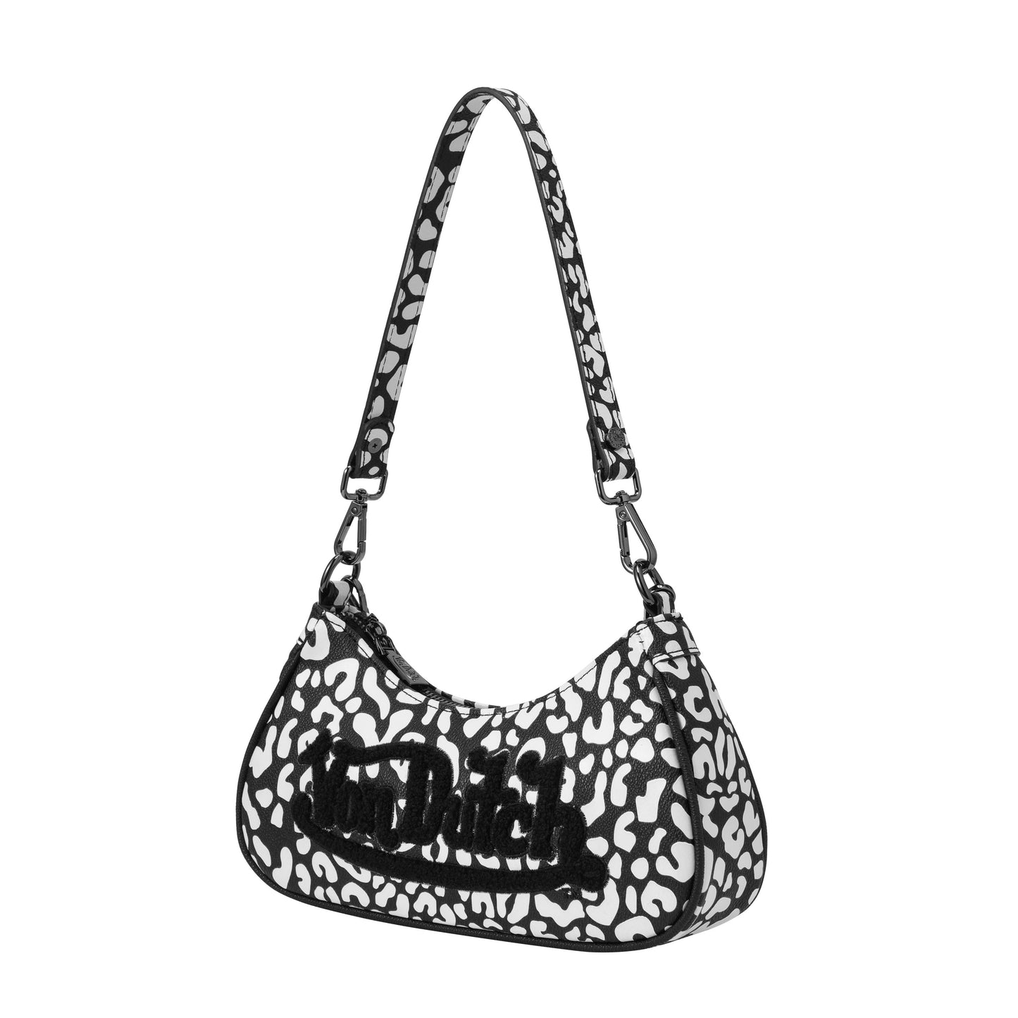 White Cheetah Shoulder Bag