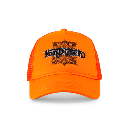 Foam Chopper Trucker Hat - Orange