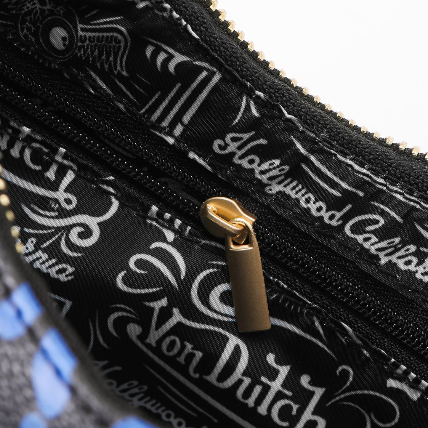 Blue Cheetah Shoulder Bag