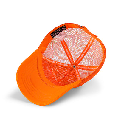 Foam Chopper Trucker Hat - Orange
