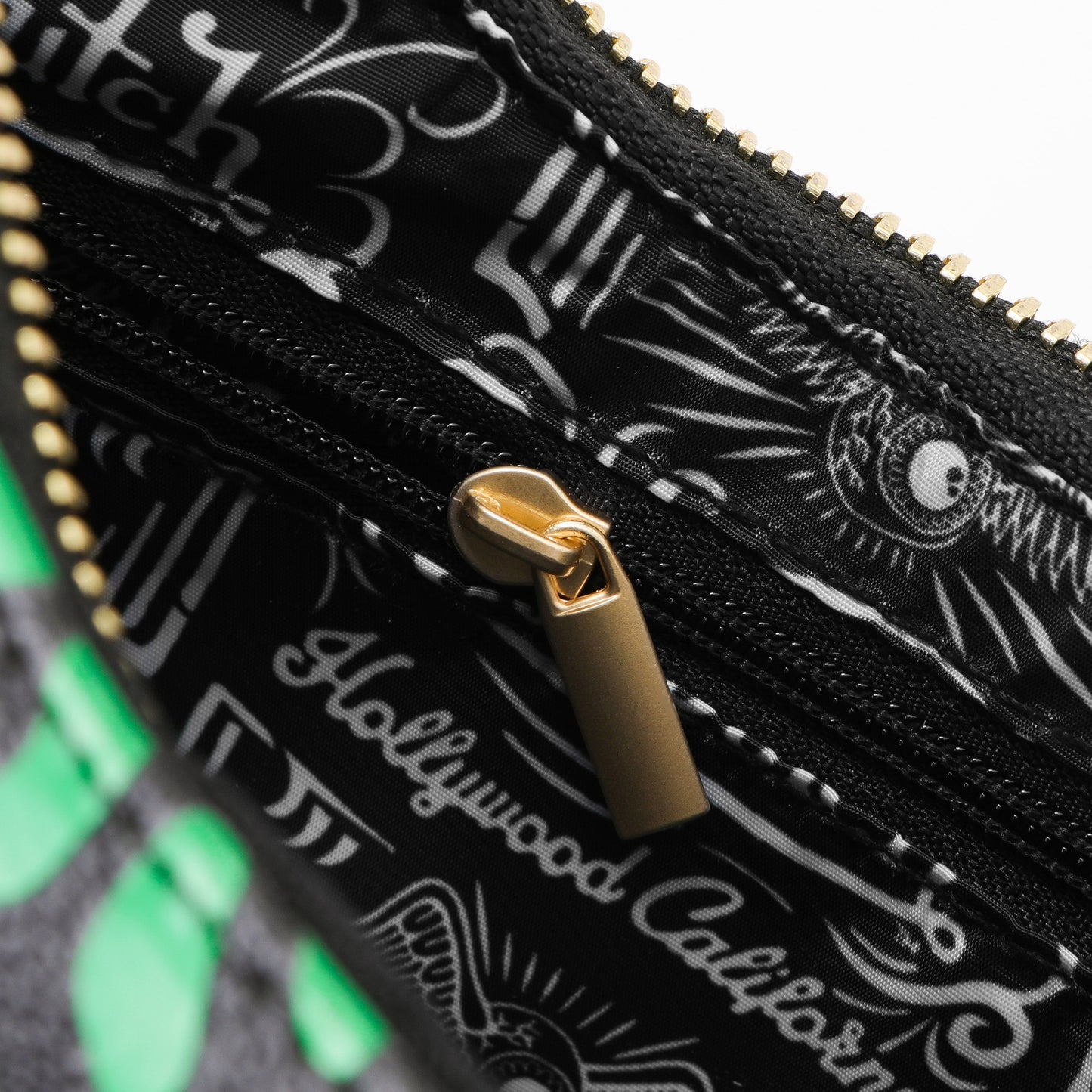 Lime Green Cheetah Shoulder Bag