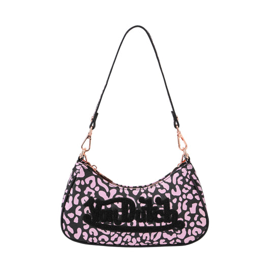 Pink Cheetah Shoulder Bag