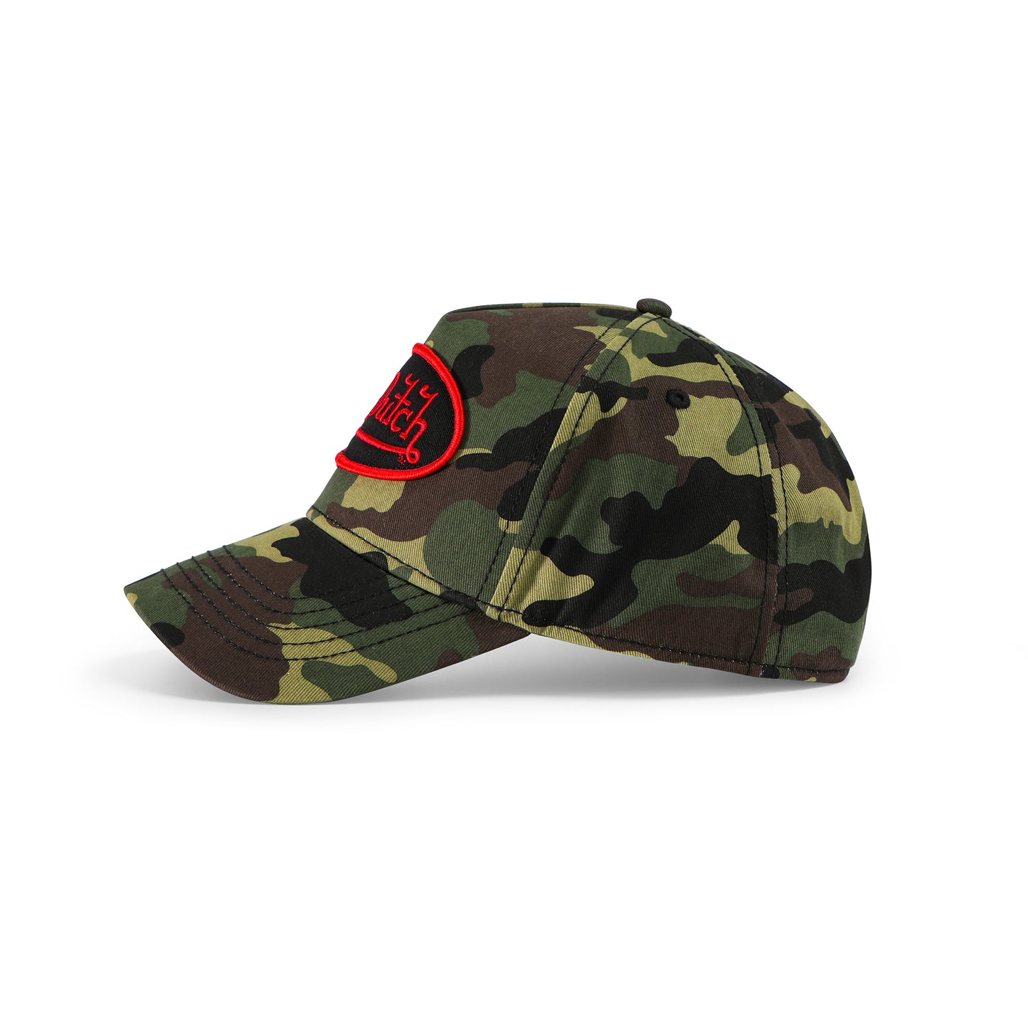 Classic Snapback Hat - Green Camo