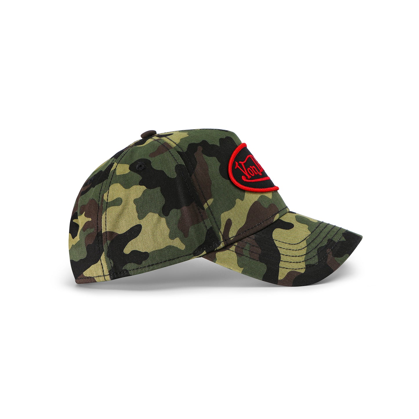 Classic Snapback Hat - Green Camo