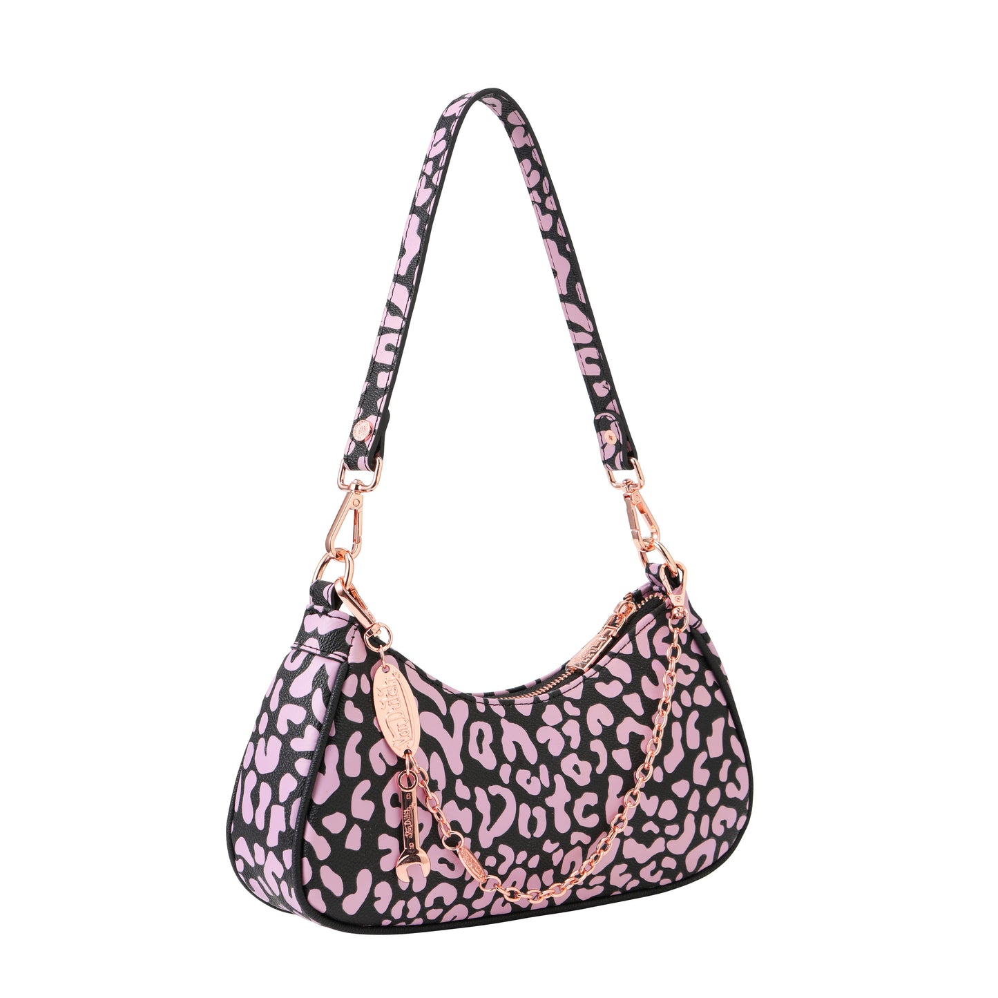 Pink Cheetah Shoulder Bag