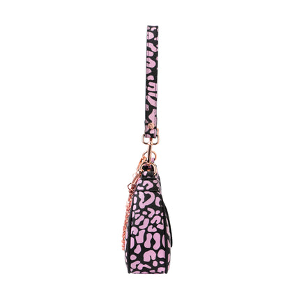 Pink Cheetah Shoulder Bag