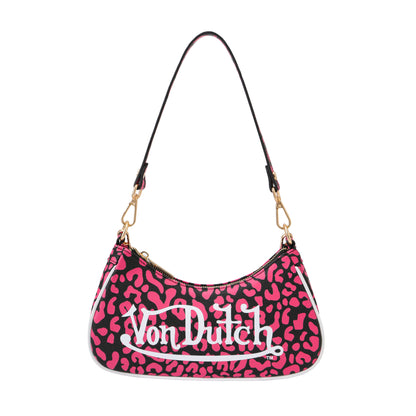 Hot Pink Cheetah Shoulder Bag