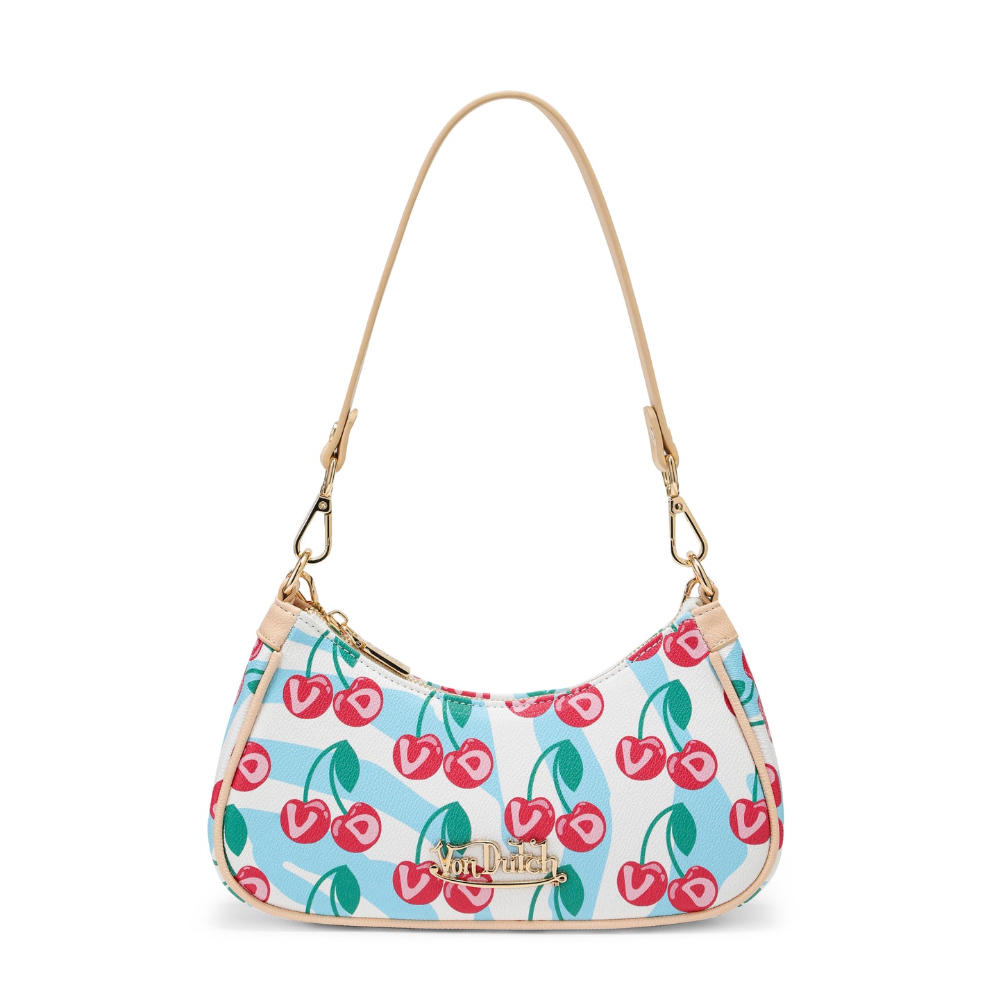Cherries Shoulder Bag - White