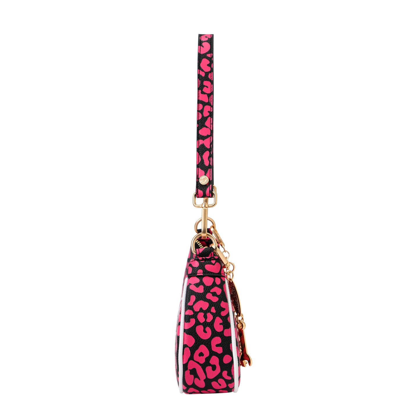 Hot Pink Cheetah Shoulder Bag