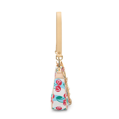 Cherries Shoulder Bag - White