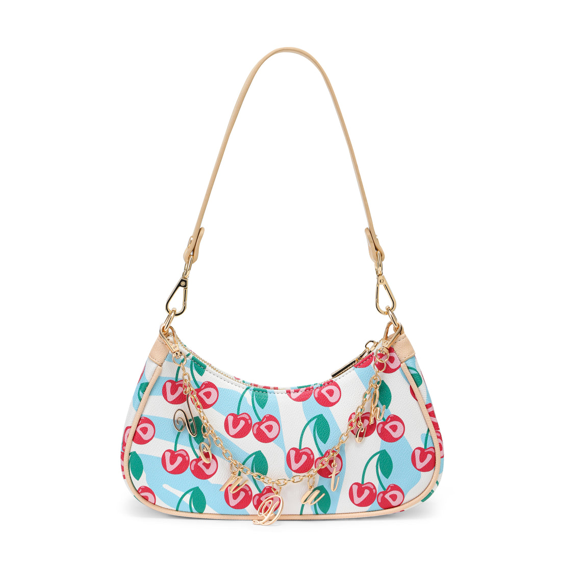 Cherries Shoulder Bag - White