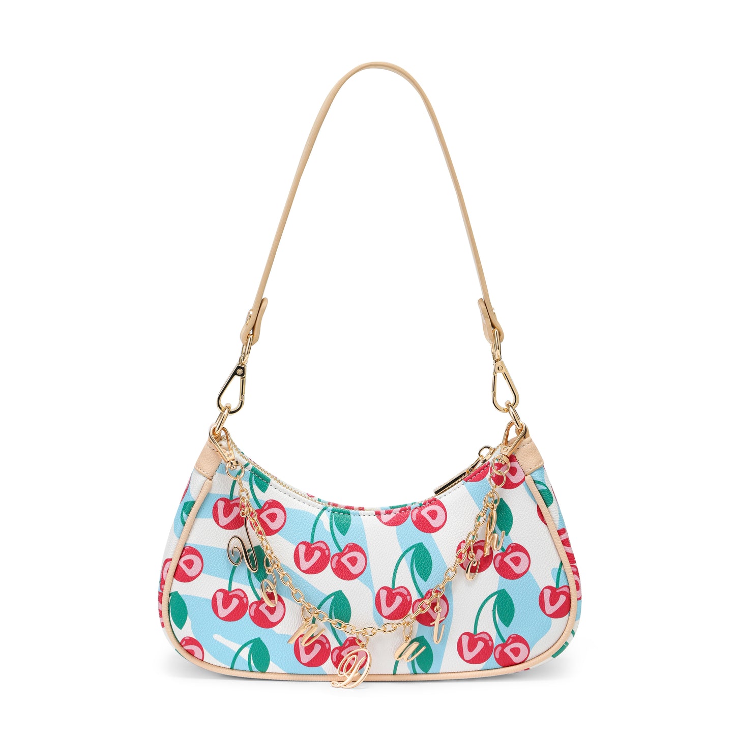 Cherries Shoulder Bag - White