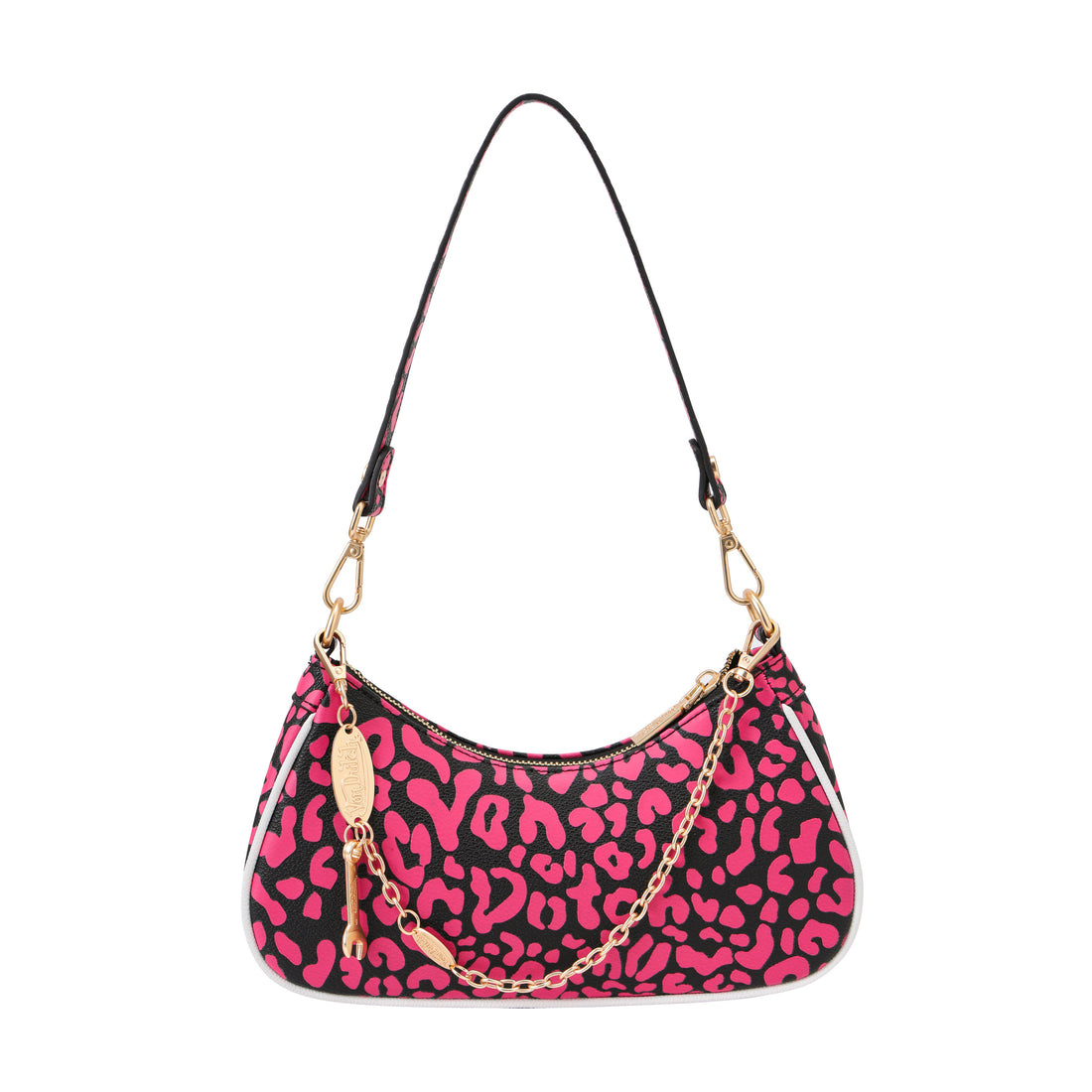 Hot Pink Cheetah Shoulder Bag