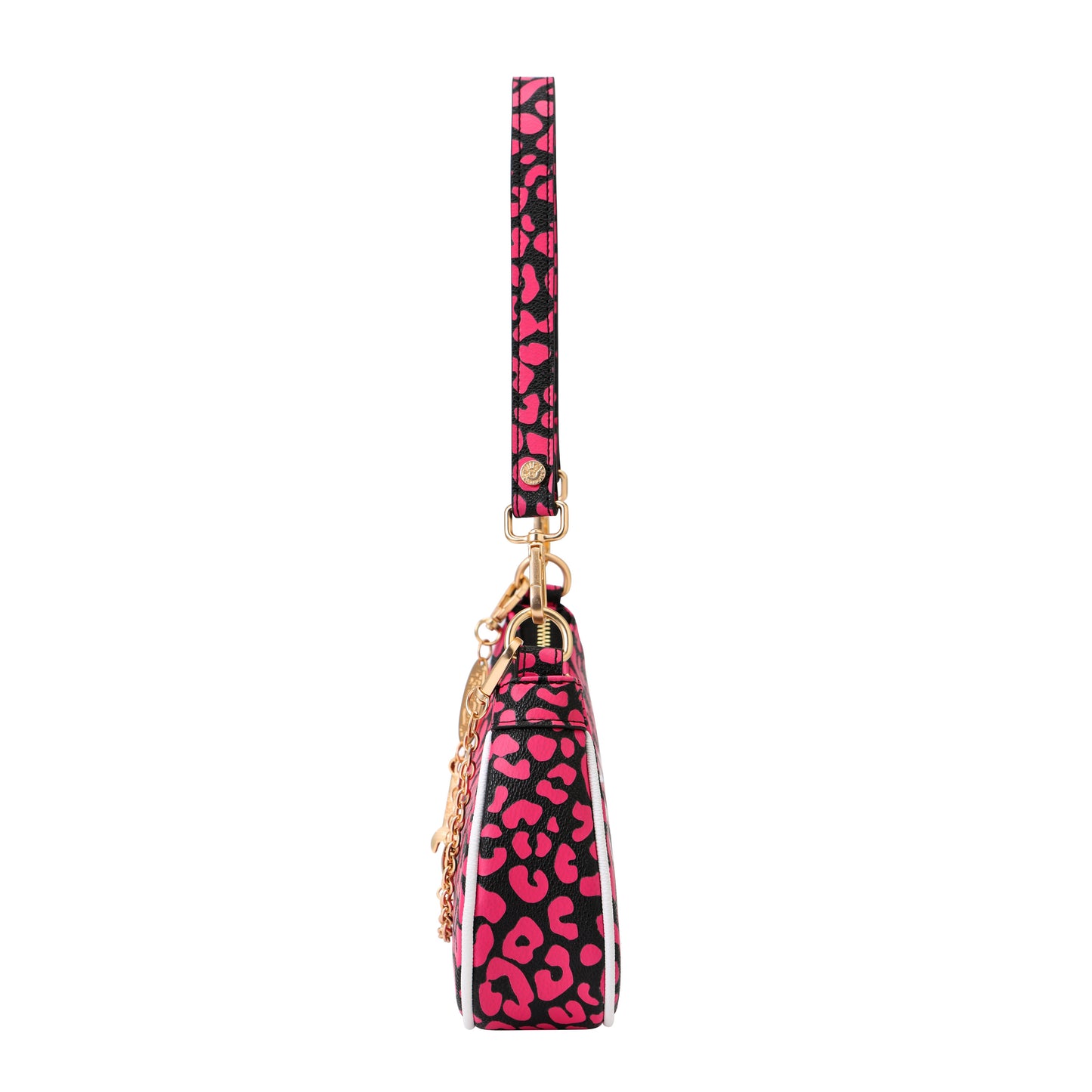 Hot Pink Cheetah Shoulder Bag