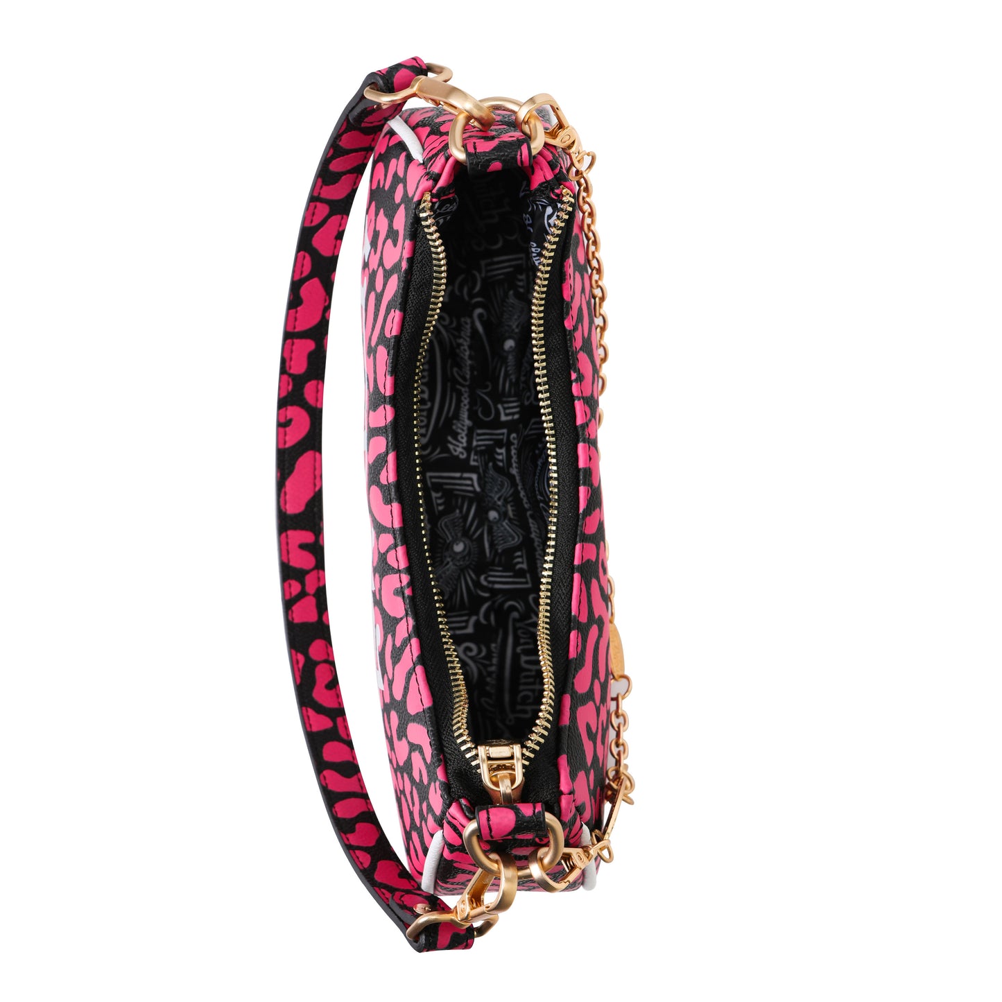 Hot Pink Cheetah Shoulder Bag