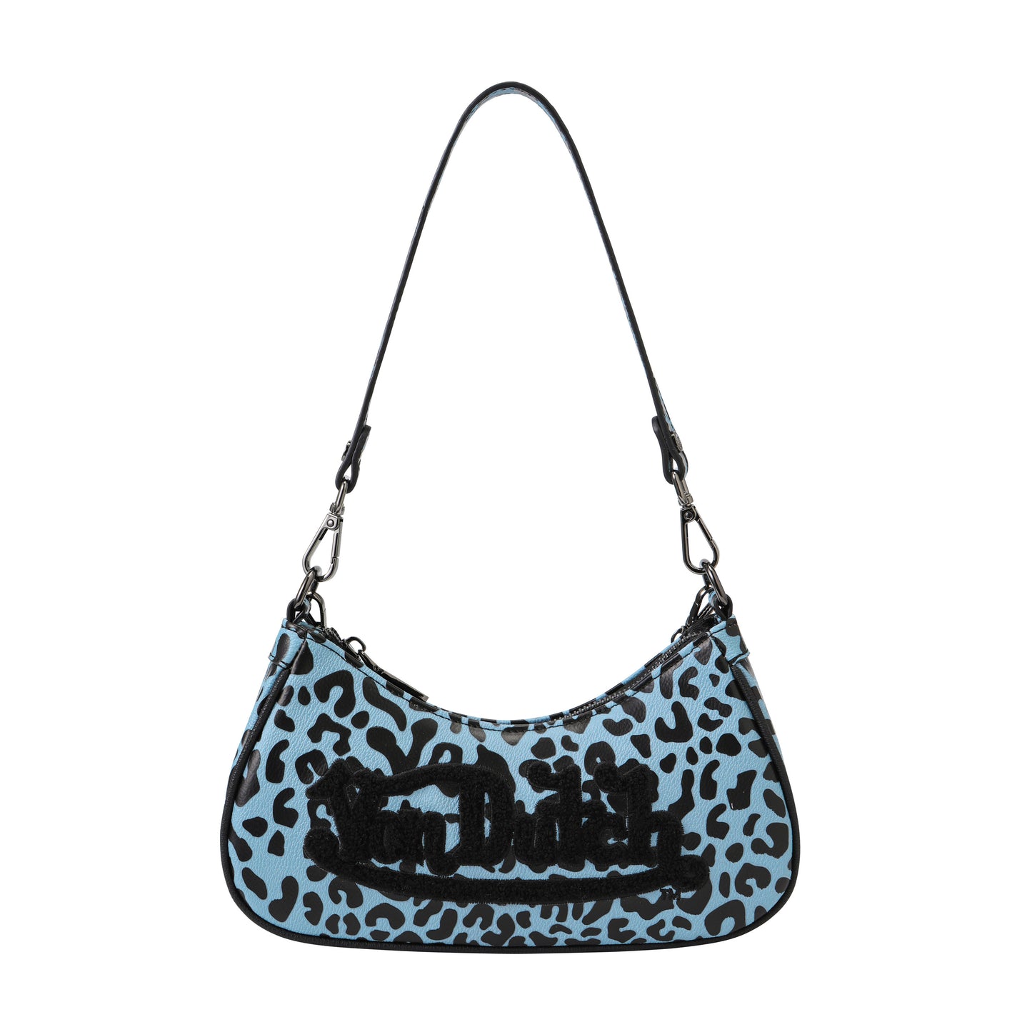 Blueberry Cheetah Shoulder Bag