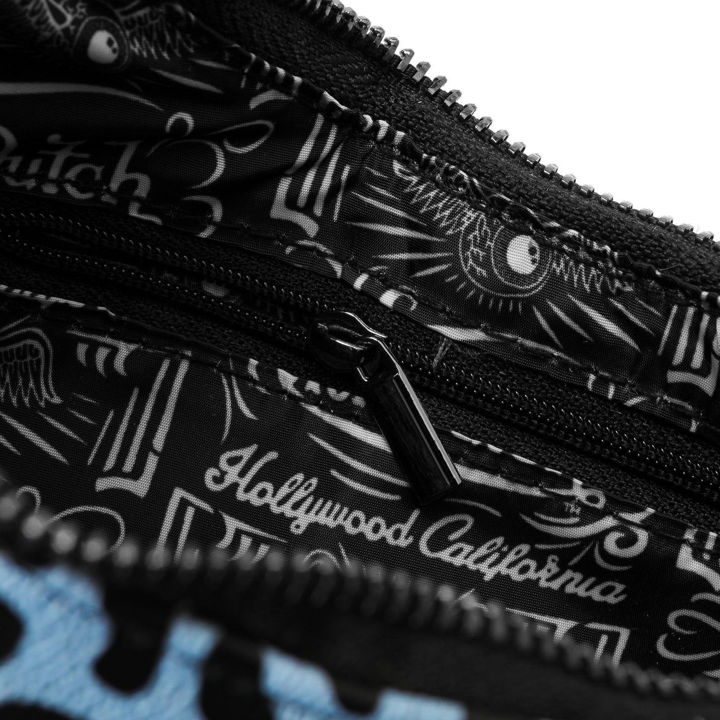 Blueberry Cheetah Shoulder Bag