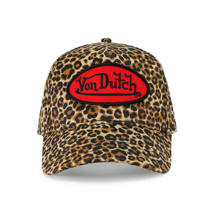 Von Dutch Classic Snapback Hat - Leopard