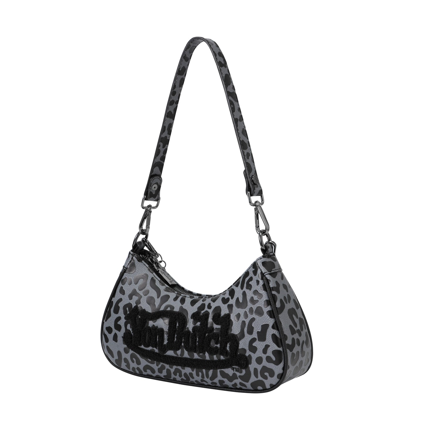 Grey Cheetah Shoulder Bag