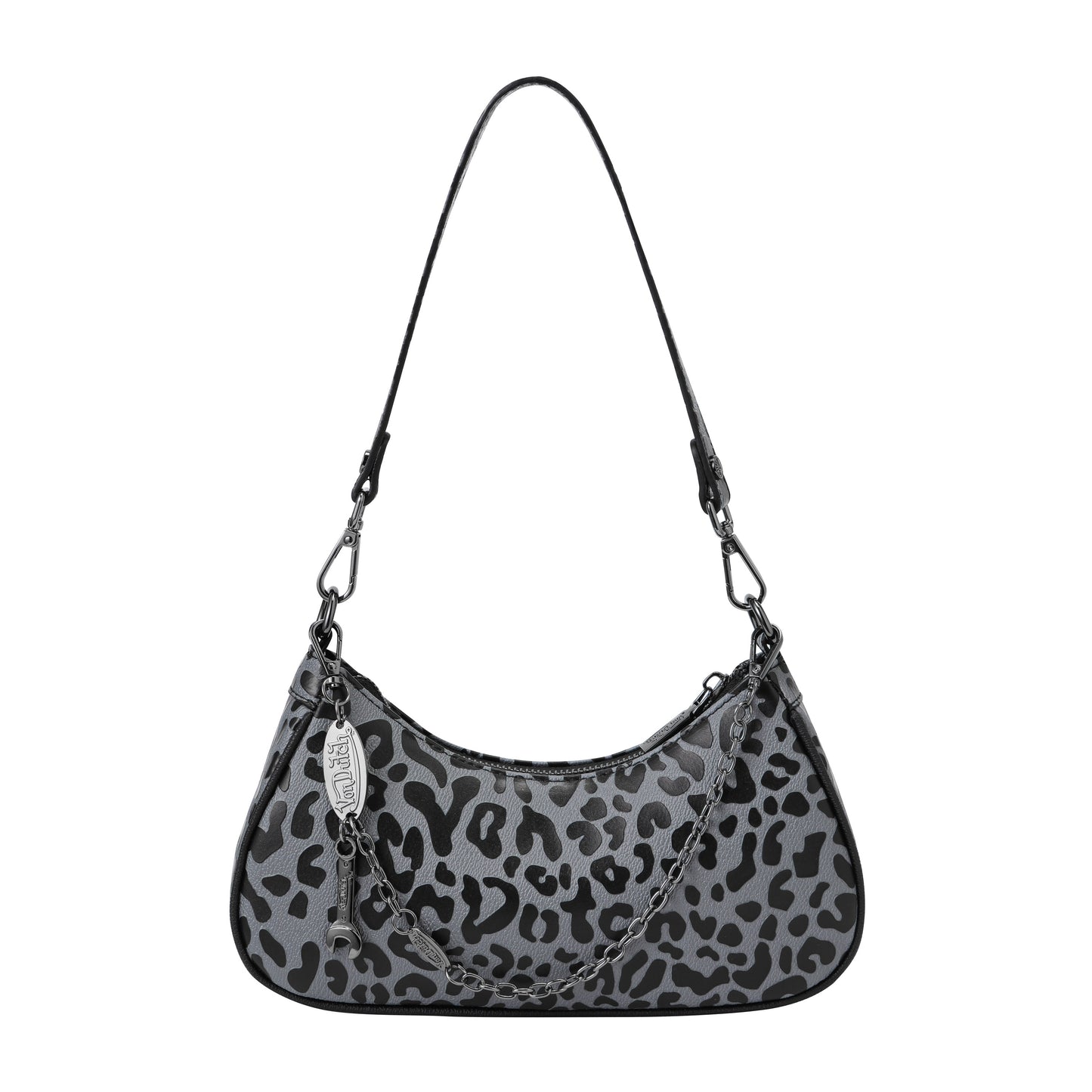 Grey Cheetah Shoulder Bag