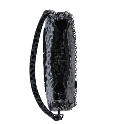 Grey Cheetah Shoulder Bag