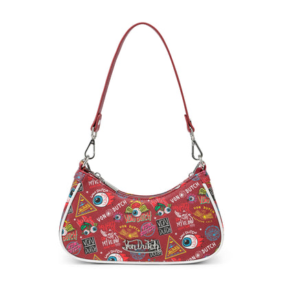 Red Jax Shoulder Bag