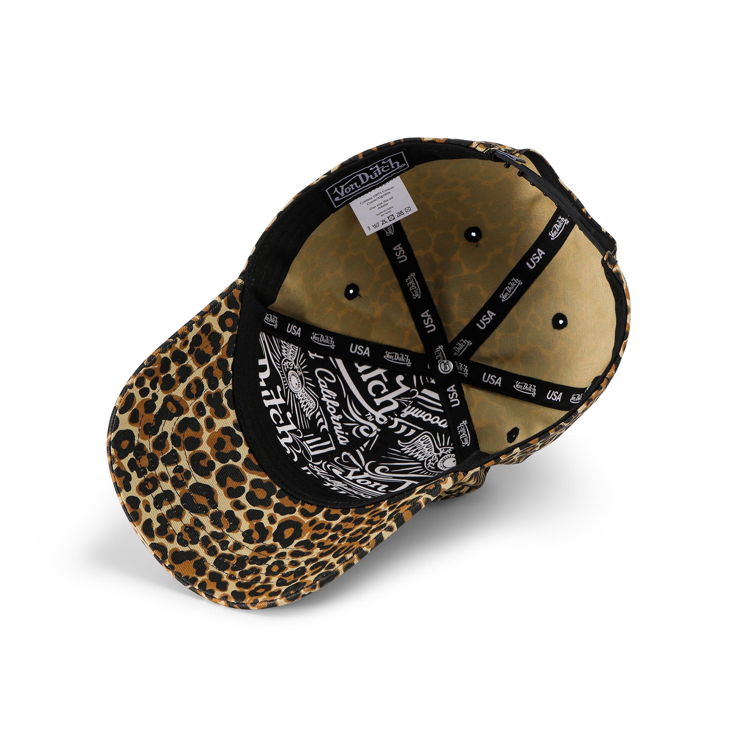 Classic Snapback Hat - Leopard